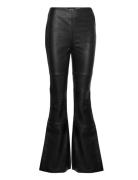 Kick Bottoms Trousers Leather Leggings-Bukser Black Deadwood