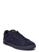 Heritage Court Ii Suede Sneaker Low-top Sneakers Navy Polo Ralph Laure...