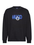 Nimaylong Tops Sweatshirts & Hoodies Sweatshirts Black HUGO BLUE