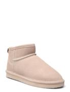 Biasnow Ancle Boot Suede Shoes Wintershoes Cream Bianco