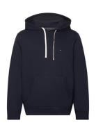 Essential Fleece Hoody Tops Sweatshirts & Hoodies Hoodies Navy Tommy H...