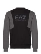 Sweatshirt Tops Sweatshirts & Hoodies Sweatshirts Black EA7