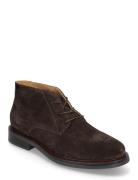 St Fairkon Mid Boot Snørestøvler Brown GANT