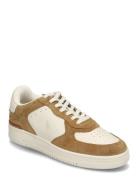 Masters Court Leather-Suede Sneaker Low-top Sneakers Beige Polo Ralph ...