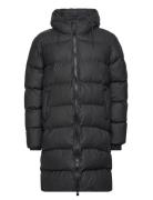 Alta Long Puffer Jacket W3T4 Foret Jakke Black Rains