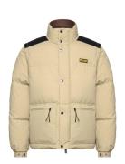 Cp Dakota Recycle Full Zip Jkt Uldfrakke Frakke Beige Ciesse Piumini