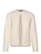 Button Knit Cardigan Tops Knitwear Cardigans Cream Gina Tricot