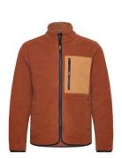 Pocket Teddy Jacket Tynd Jakke Orange Revolution