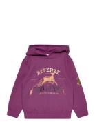 Sweats Tops Sweatshirts & Hoodies Hoodies Purple Harry Potter