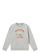 Nkfruljul Ls Nreg Sweat Bru Box Tops Sweatshirts & Hoodies Sweatshirts...