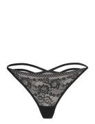 Vera String Tr G-streng Undertøj Black Hunkemöller