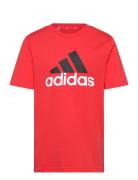 U Bl 2 Tee Tops T-Kortærmet Skjorte Red Adidas Sportswear