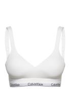 Lift Bralette  Lingerie Bras & Tops Soft Bras Bralette White Calvin Kl...