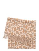 G Pattern Wool Scarf Accessories Scarves Winter Scarves Beige GANT