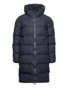 Alta Longer Puffer Jacket W3T4 Foret Jakke Navy Rains