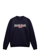 B-Aylmer C Wint Tops Sweatshirts & Hoodies Sweatshirts Navy Napapijri