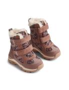 Winterboot Trailor Tex Vinterstøvler Med Burrebånd Pink Wheat