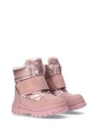 Tommy Hilfiger Snow Boots Vinterstøvler Pull On Pink Tommy Hilfiger