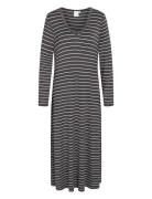 Jacqueline Long-Sleeved Long Dress Nattøj Grey CCDK Copenhagen