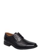 Tilden Plain Shoes Business Laced Shoes Black Clarks