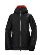 W Powderqueen 3.0 Jacket Sport Sport Jackets Black Helly Hansen