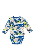 Granskog Body Bodies Long-sleeved Blue MUMIN