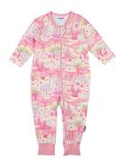 Cloud Castle Pyjamas Pyjamas Sie Jumpsuit Pink MUMIN