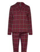 Holiday_Long Set Pyjamas Nattøj Red BOSS