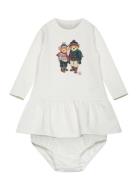 Polo Bear Fleece Dress & Bloomer Dresses & Skirts Dresses Baby Dresses...