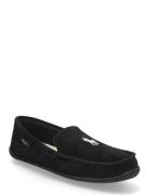 Suede-Brenan-Ds-Slp Loafers Flade Sko Black Polo Ralph Lauren