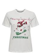 Onlyrsa Christmas Reg S/S Top Jrs Tops T-shirts & Tops Short-sleeved W...