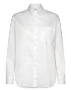 Shirt Tops Shirts Long-sleeved White United Colors Of Benetton