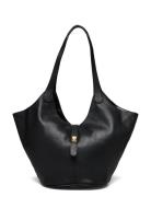 Soft Bucket Midi Bag Shopper Taske Black Gina Tricot