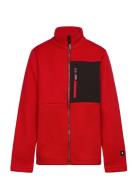 Fleece Sweater, Meininki Outerwear Fleece Outerwear Fleece Jackets Red...