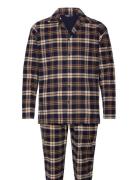 Jbs Pyjamas Flannel Pyjamas Nattøj Navy JBS