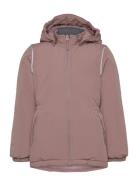 Winter Jacket Outerwear Jackets & Coats Winter Jackets Pink Mikk-line