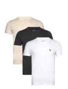 Anf Mens Knits Tops T-Kortærmet Skjorte White Abercrombie & Fitch