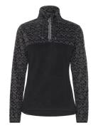 Sayna Half Zip Tops Knitwear Jumpers Black Roxy