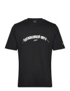 Established 1874 Graphic T-Shirt Tops T-Kortærmet Skjorte Black Lyle &...