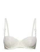 Champs Elysees Half Cup Bra Lingerie Bras & Tops Balc Tte Bras White C...