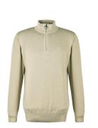 Barbour Cotton Hz Knit Designers Knitwear Half Zip Jumpers Beige Barbo...