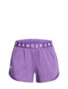 Play Up Twist Shorts 3.0 Bottoms Shorts Sport Shorts Purple Under Armo...