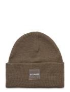 City Trek Heavyweight Beanie Accessories Headwear Hats Khaki Green Col...