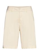 Kalea City Shorts Bottoms Shorts Bermudas Cream Kaffe