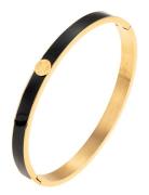 Palermo Bangle Accessories Jewellery Bracelets Bangles Black By Jolima