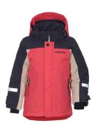 Neptun Kids Jkt Sport Snow-ski Clothing Snow-ski Jacket Pink Didrikson...