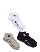 3Pk Quarter Socks Sport Socks & Tights Socks White Champion