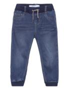 Nmmben Baggy Round Jeans 1132-To Noos Bottoms Jeans Loose Jeans Blue N...