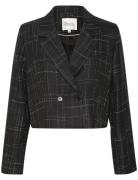 Frejamw Short Blazer Blazers Cropped Blazers Black My Essential Wardro...