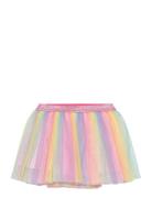 Skirt Mesh Rainbow Dresses & Skirts Skirts Tulle Skirts Multi/patterne...